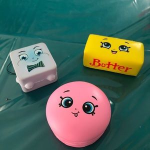 Different squishes n different sizes